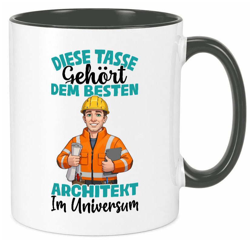 Im Universum: Architekt | Architektur Büro Humor Arbeit Kollegen Geschenkidee