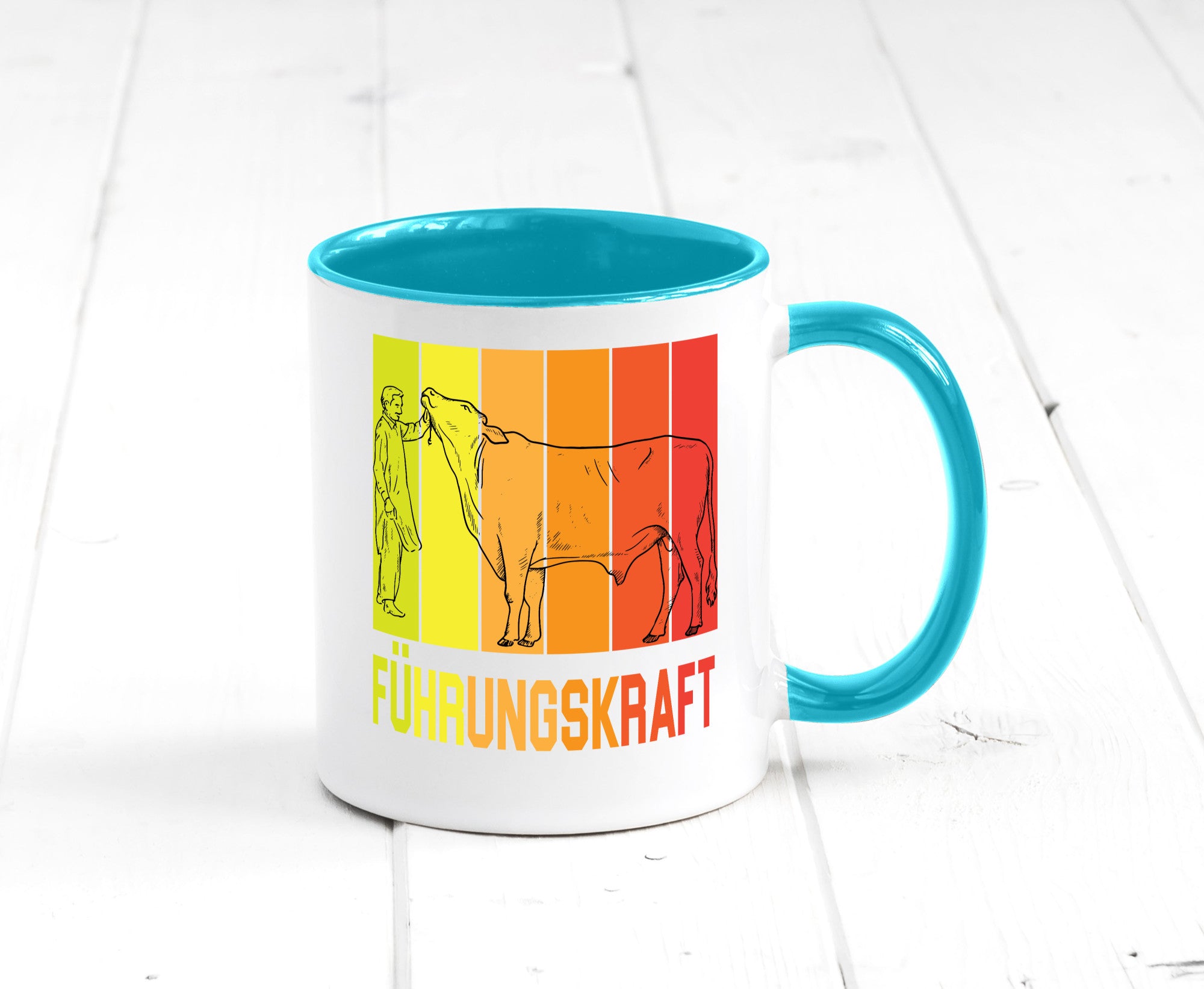 Führungskraft | Farmer Bauernhof lustig Humor Geschenkidee Geschenk Tasse