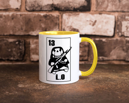 13 L.O lustiger Spruch Geschenk Humor Geschenkidee Tasse