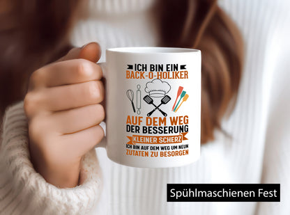 Back-O-Holiker | backer Backmeister Bäcker Meister Geschenk Humor Geschenkidee