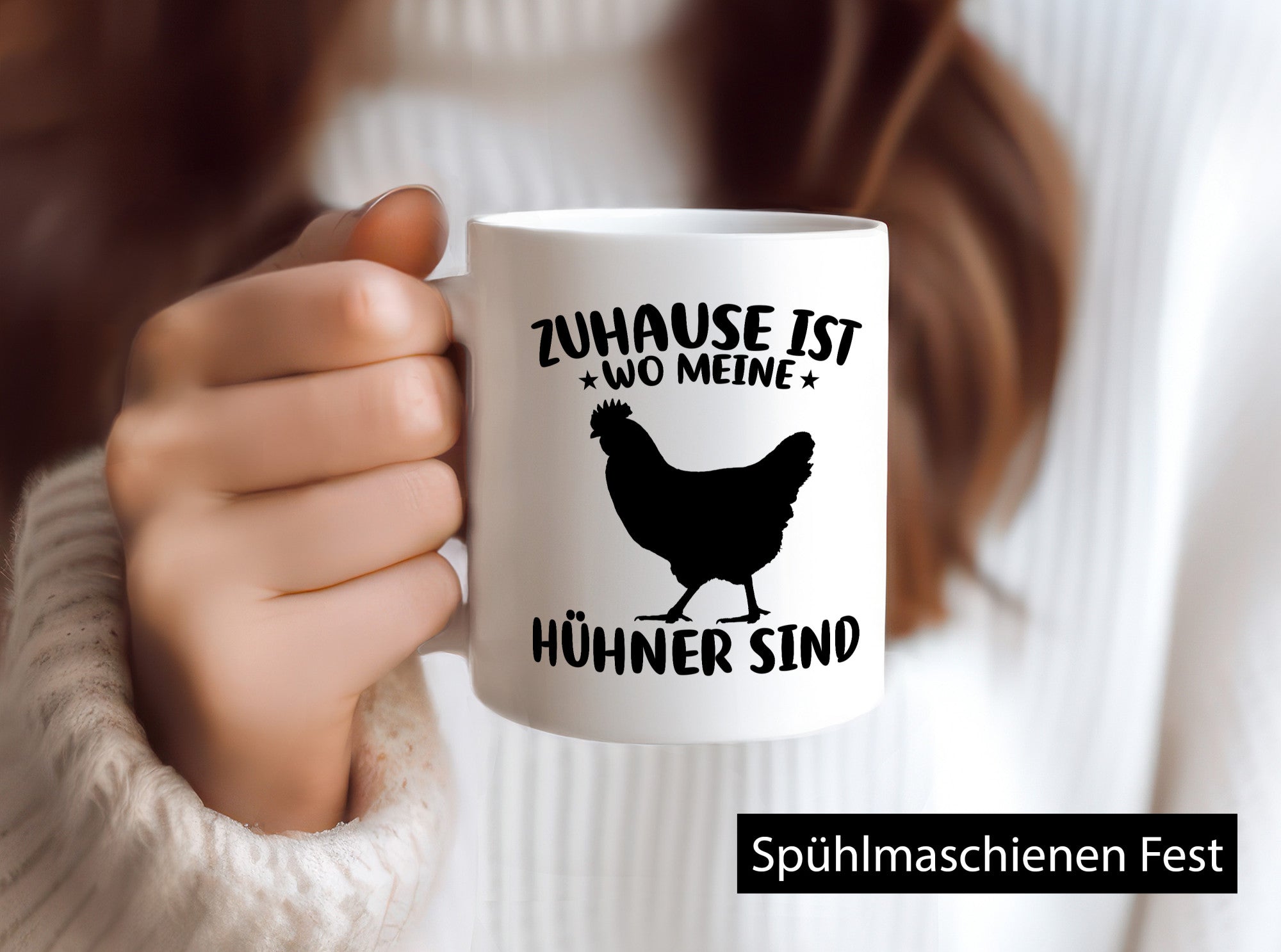 Zuhause ist wo meine Hühner sind | Hühnerstall Landwirt v2 Humor Geschenkidee