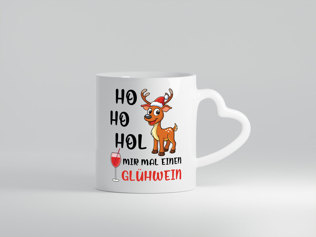 Ho mir einen Glüchwein | Weihnachten Rentier Humor Tierliebhaber Geschenkidee