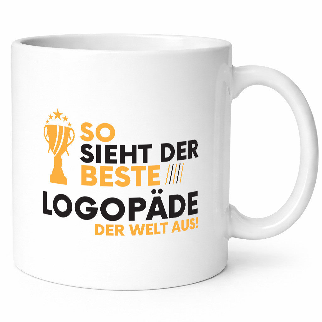 Der Weltbeste Logopäde | Sprachtherapie Geschenkidee Humor Tasse
