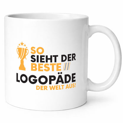Der Weltbeste Logopäde | Sprachtherapie Geschenkidee Humor Tasse