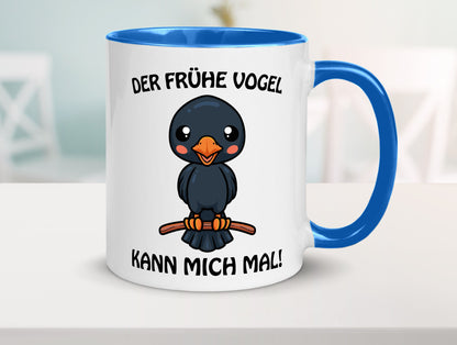 Der Frühe Vogel Humor Geschenkidee Tasse