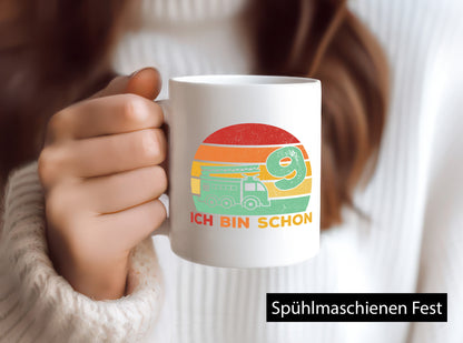 9. geburtstag | Feuerwehrauto 9 Jahre Feuerwehr Geschenk Geschenkidee lustiger