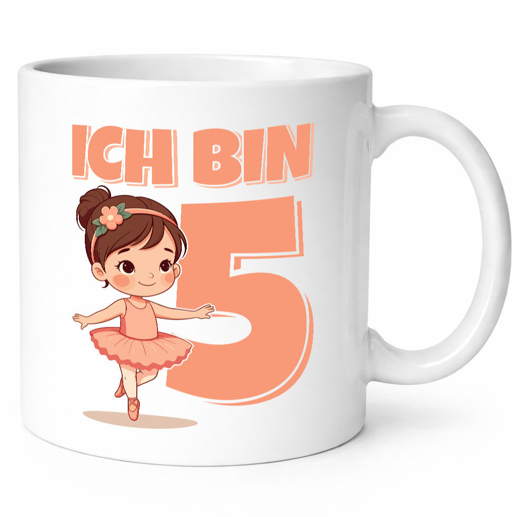 5 Geburtstag | Jahre Ballerina Mädchen Ballet lustiger Spruch Geschenk
