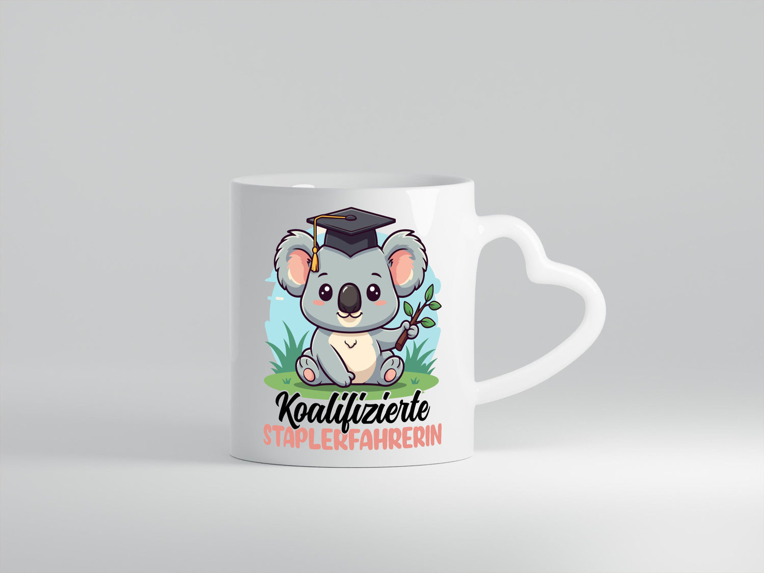 Qualifizierte Staplerfahrerin | Gabelstapler Geschenkidee Humor Tasse