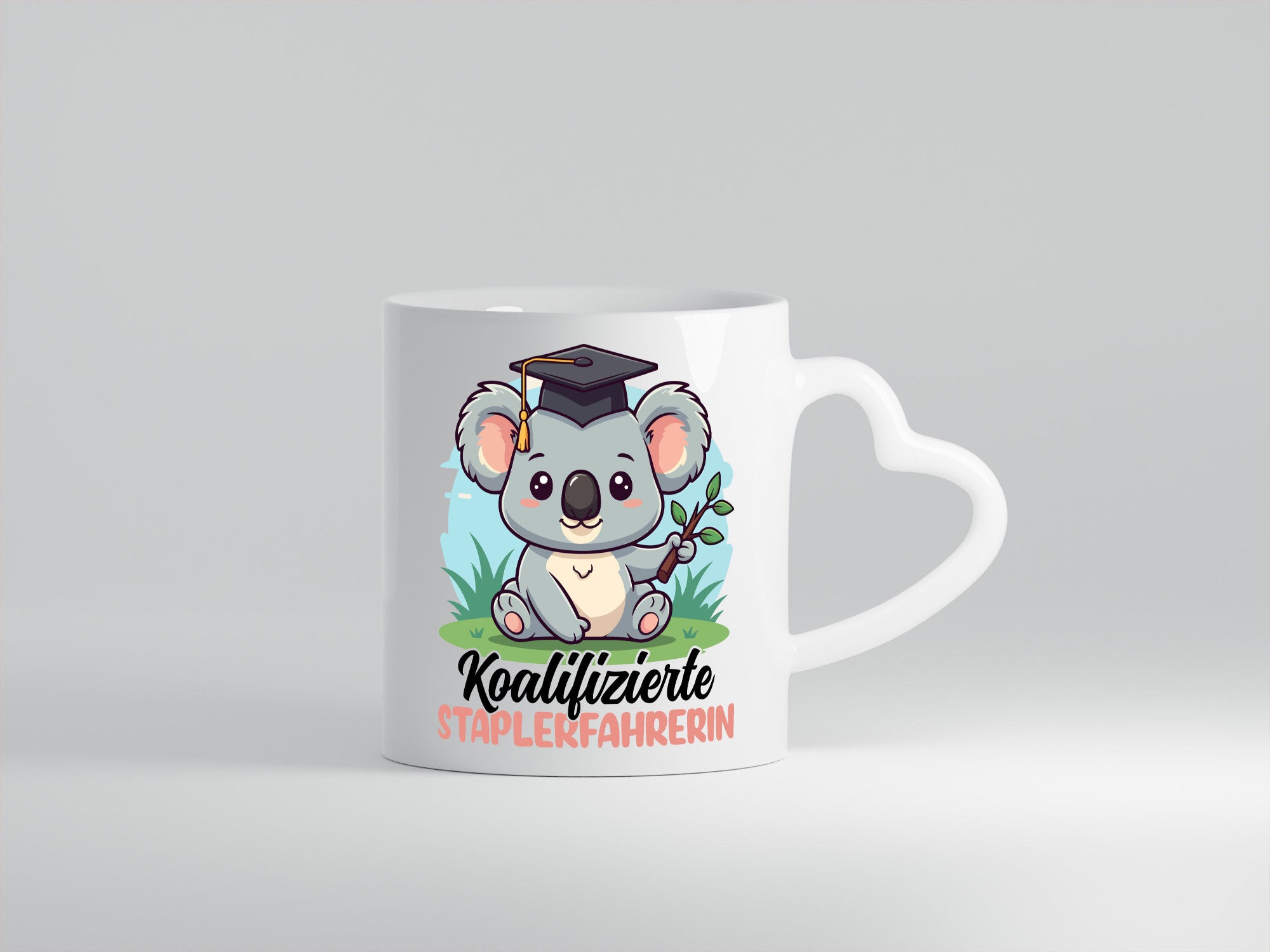 Qualifizierte Staplerfahrerin | Gabelstapler Geschenkidee Humor Tasse