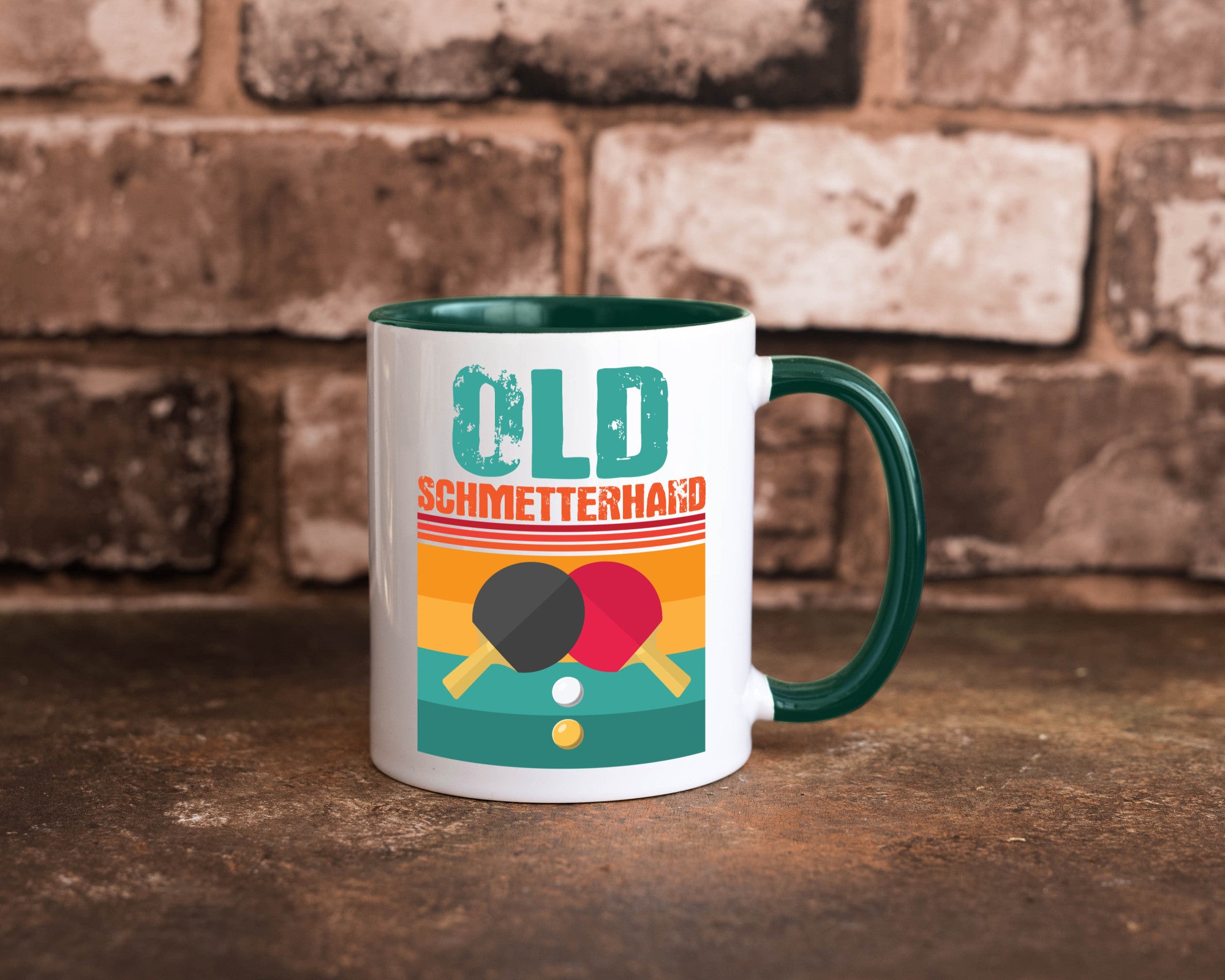 Tischtennis Tasse Humor Geschenkidee