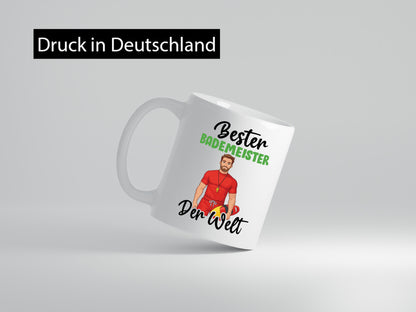 Beste Bademeister | Rettungsschwimmer lustig Humor Geschenkidee Geschenk Tasse