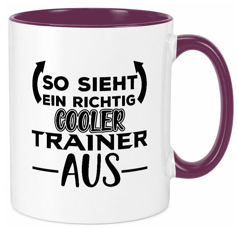 Richtig guter Trainer | Spruch Tasse Personal lustiger Geschenk Humor