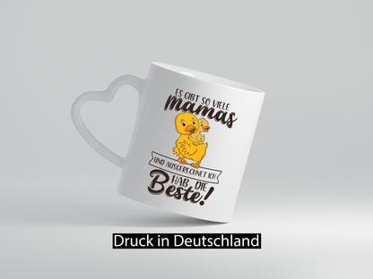 Ich hab die beste Mama | Muttertag Entenmama Geschenkidee Familie Humor Tasse