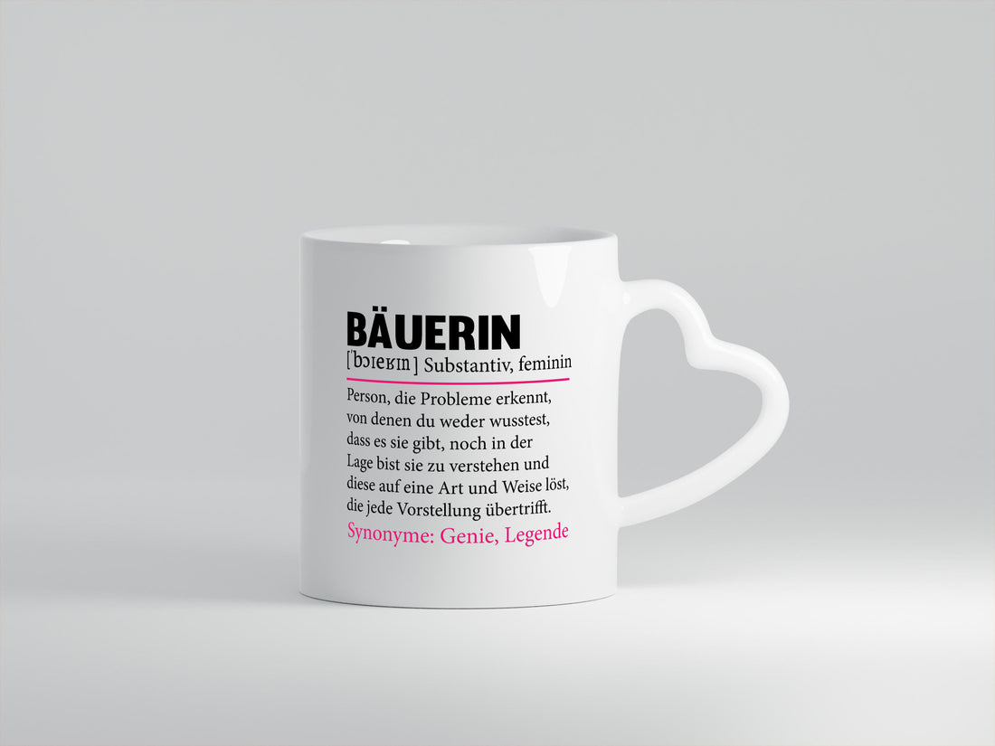 Bäuerin | Landwirtin Bauernhof Landwirtschaft Geschenkidee Humor Tasse