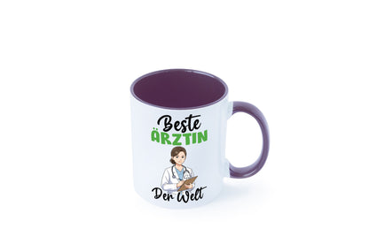 Beste Ärztin | Medizin Doktorin Fachärztin v2 Humor Geschenkidee Tasse