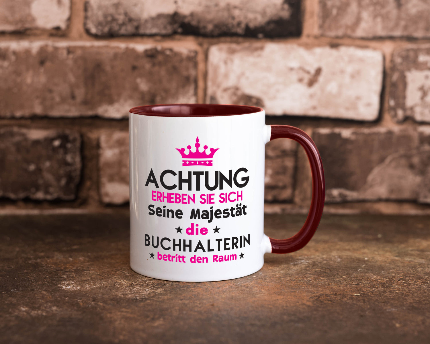 Seine Majestät Buchhalterin | Buchhaltung Humor Geschenkidee Tasse