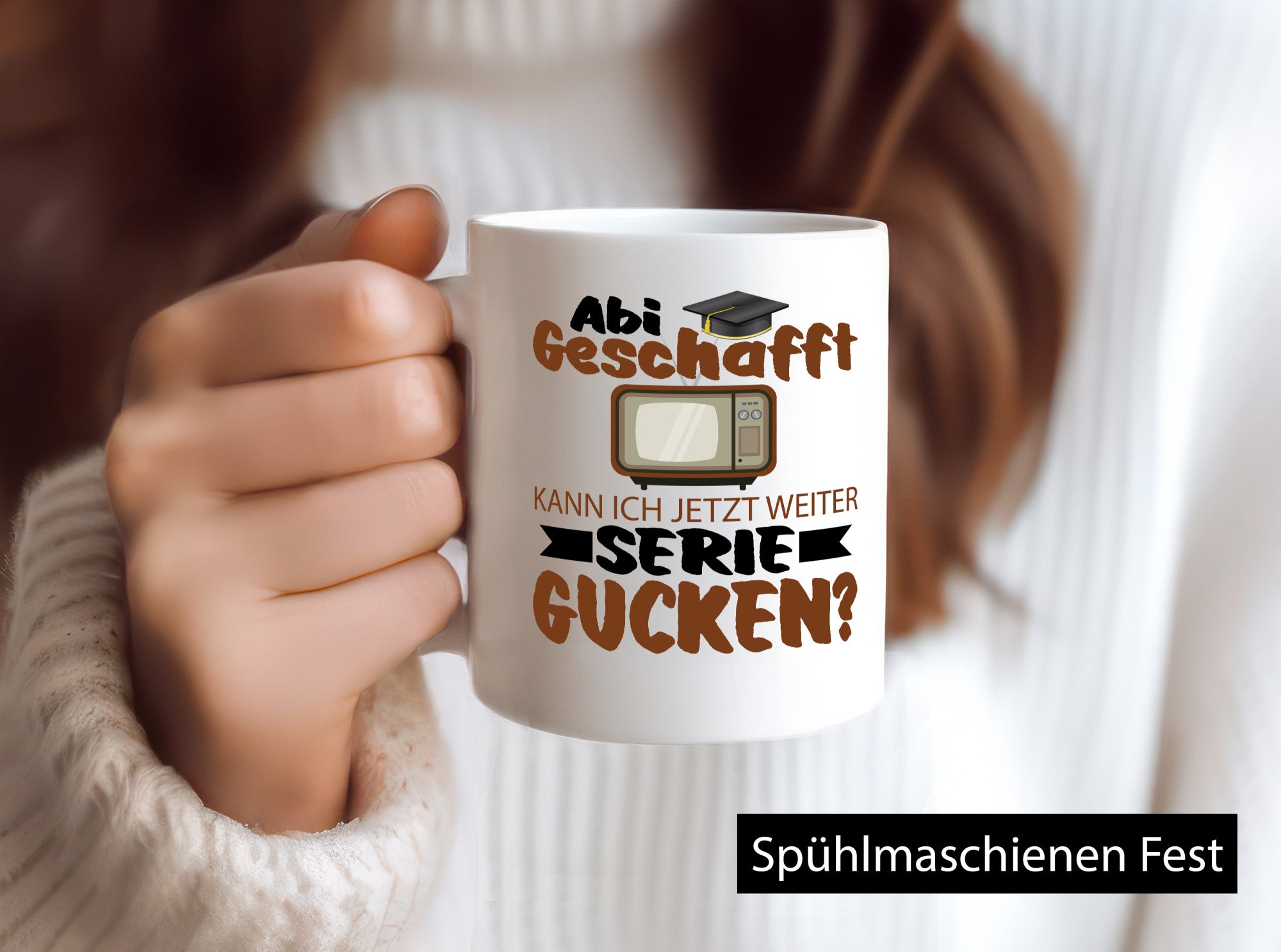 Abi Geschaft | Serie Gucken Bachlor Abitur Geschenk Humor Geschenkidee lustiger