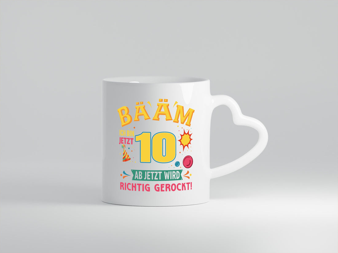 10. Geburtstag | 10 Jahre ab jetzt wird richtig gerockt lustiger Spruch