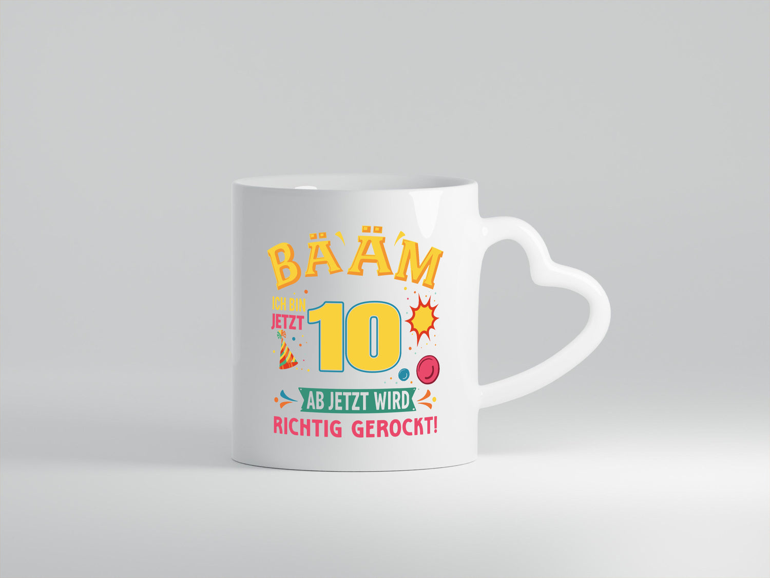 10. Geburtstag | 10 Jahre ab jetzt wird richtig gerockt lustiger Spruch