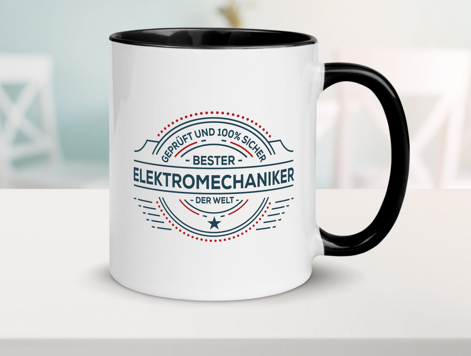 Geprüft und sicher: Elektromechaniker | Mechaniker Geschenk Humor Geschenkidee