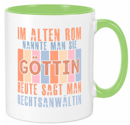 Heute sagt man: Rechtsanwältin | Jurstin Anwältin lustig Humor Geschenkidee
