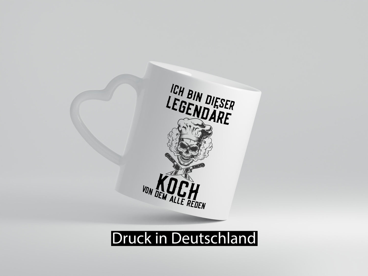 Legendärer Koch | Haubenkoch Totenkopf Küchenchef lustiger Spruch Geschenk