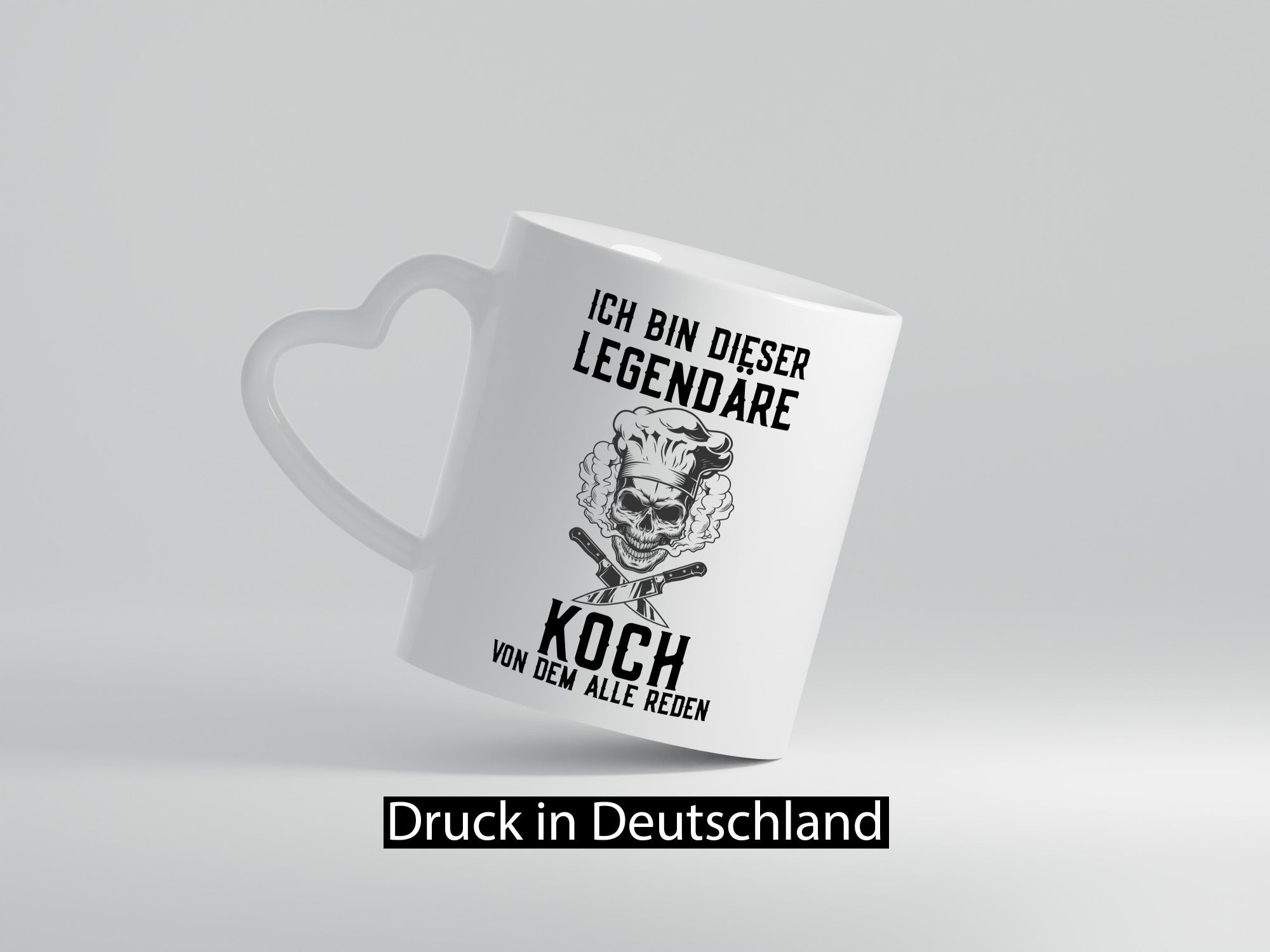Legendärer Koch | Haubenkoch Totenkopf Küchenchef lustiger Spruch Geschenk