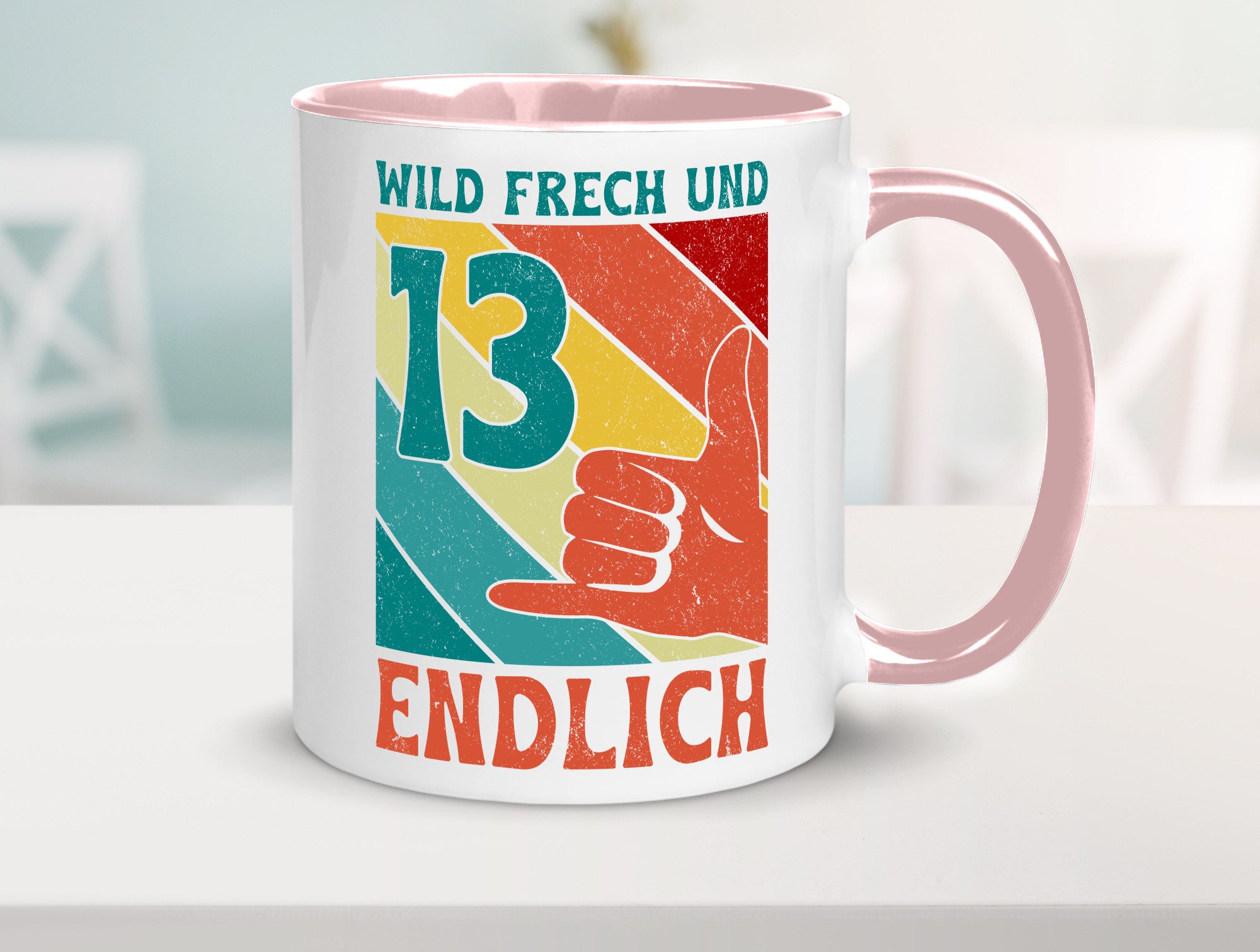 13. Geburtstag | 13 Jahre Wild und Frech Humor Geschenkidee Tasse