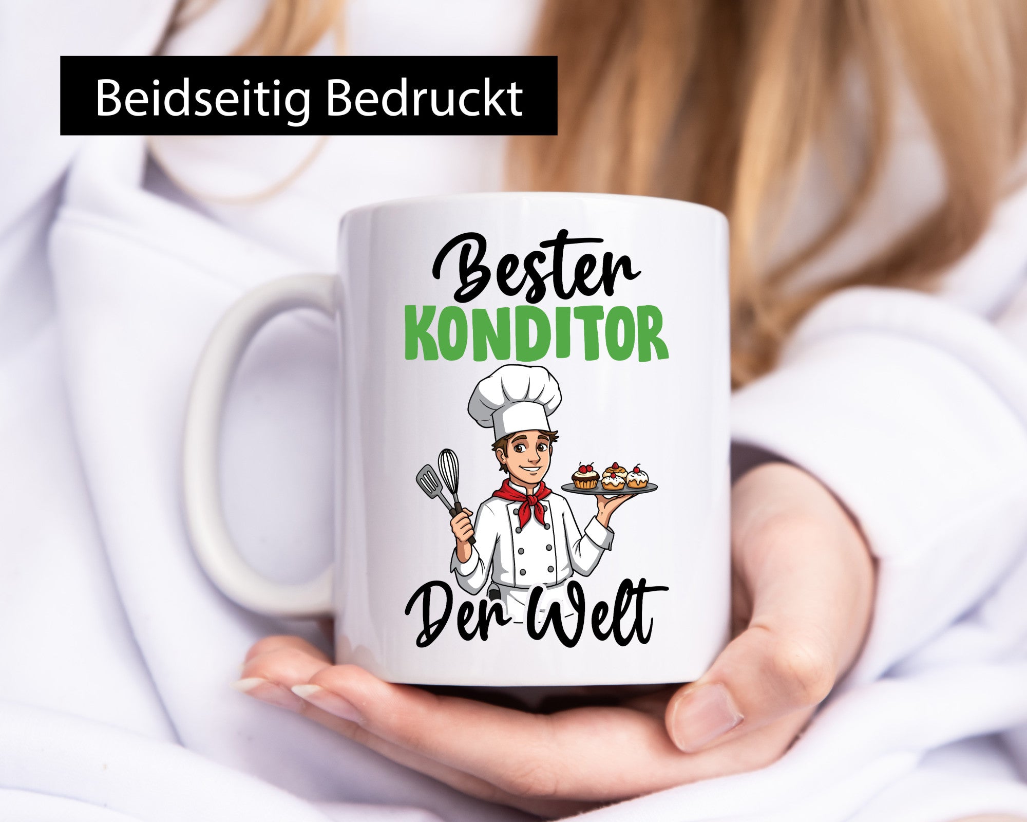 Bester Konditor | Konditorei v2 Humor Geschenkidee Tasse