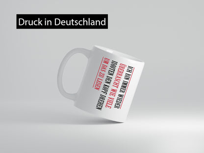 Überrascht wie viele Idioten Kopf drehen | lustiger Spruch v2 Humor
