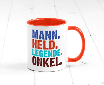 Legende Onkel | Männer Tasse Patenonkel Humor Mann lustig Geschenkidee Geschenk