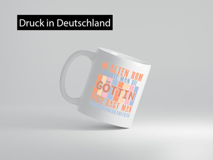 Heute sagt man: Versicherungskauffrau | Kauffrau Geschenkidee Humor Tasse