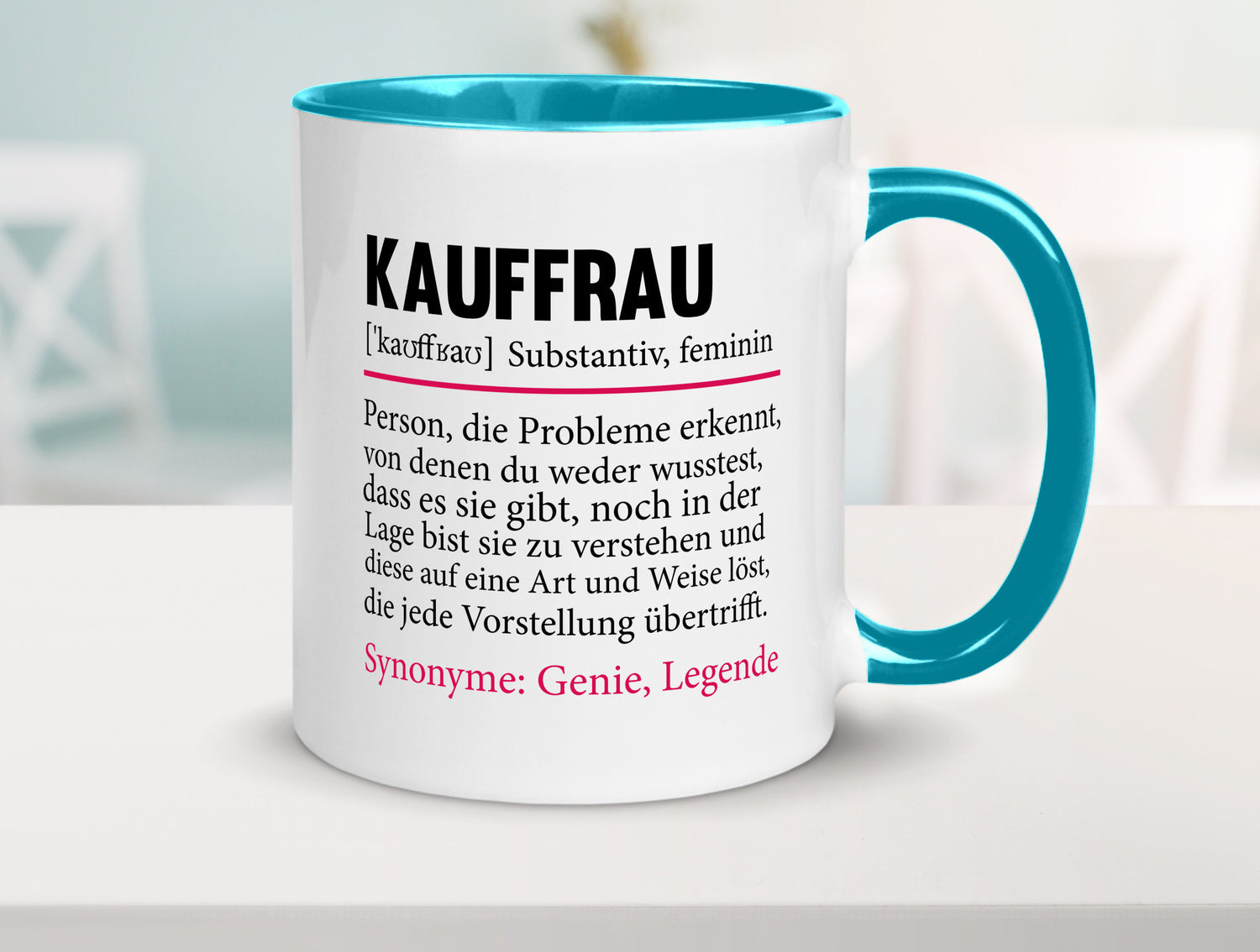 Kauffrau | Humor Spruch Definition Kauffrauen Geschenkidee Tasse