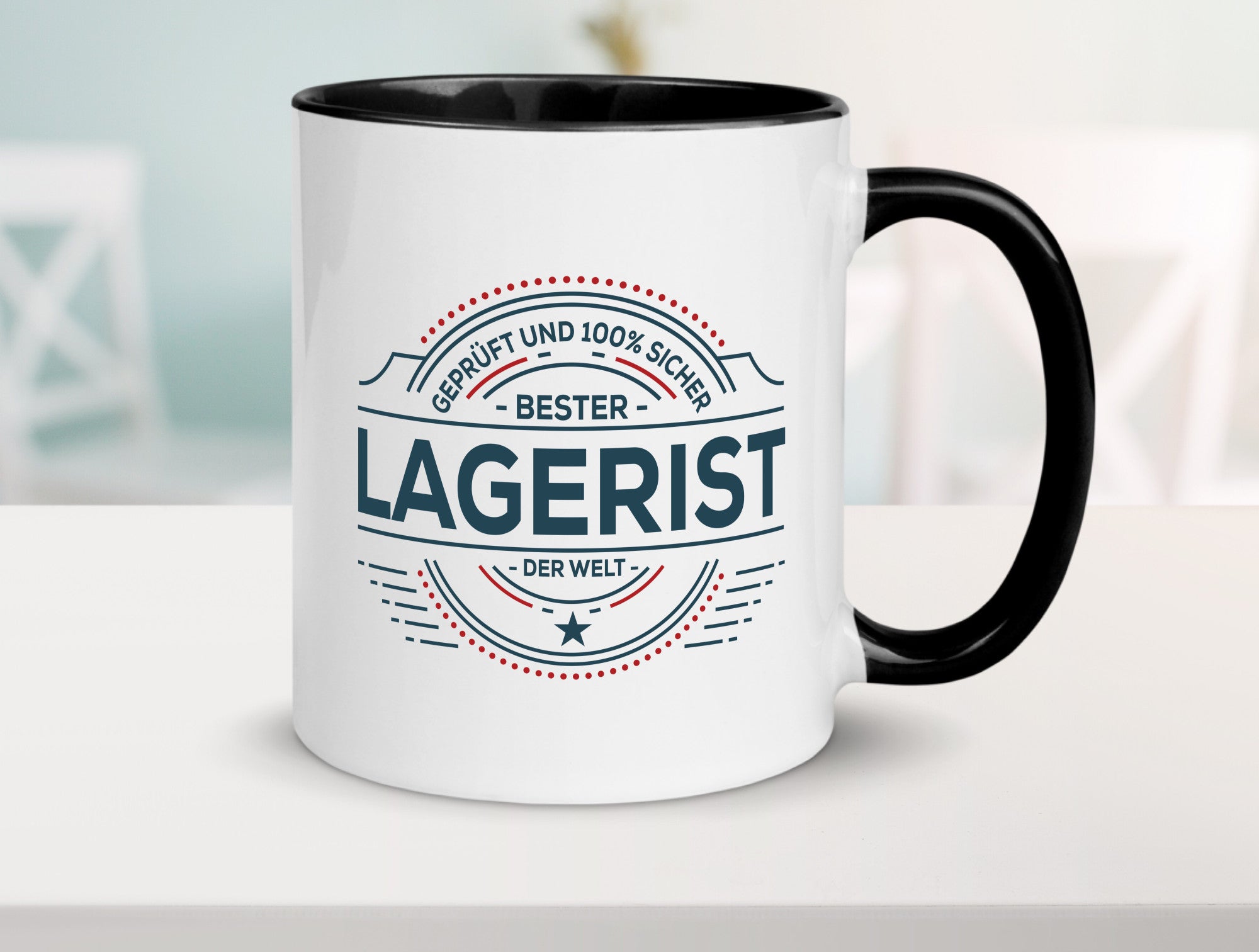 Geprüft und sicher: Lagerist | Lageristen Lager Arbeiter lustiger Spruch