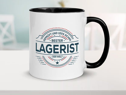 Geprüft und sicher: Lagerist | Lageristen Lager Arbeiter lustiger Spruch