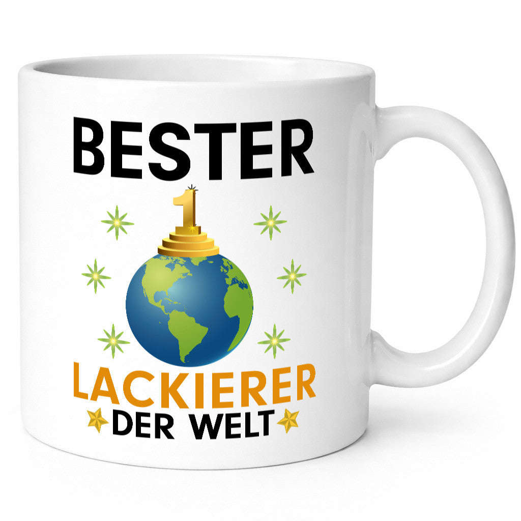 Welt Bester Lackierer | Definition lackieren Humor Geschenkidee Tasse