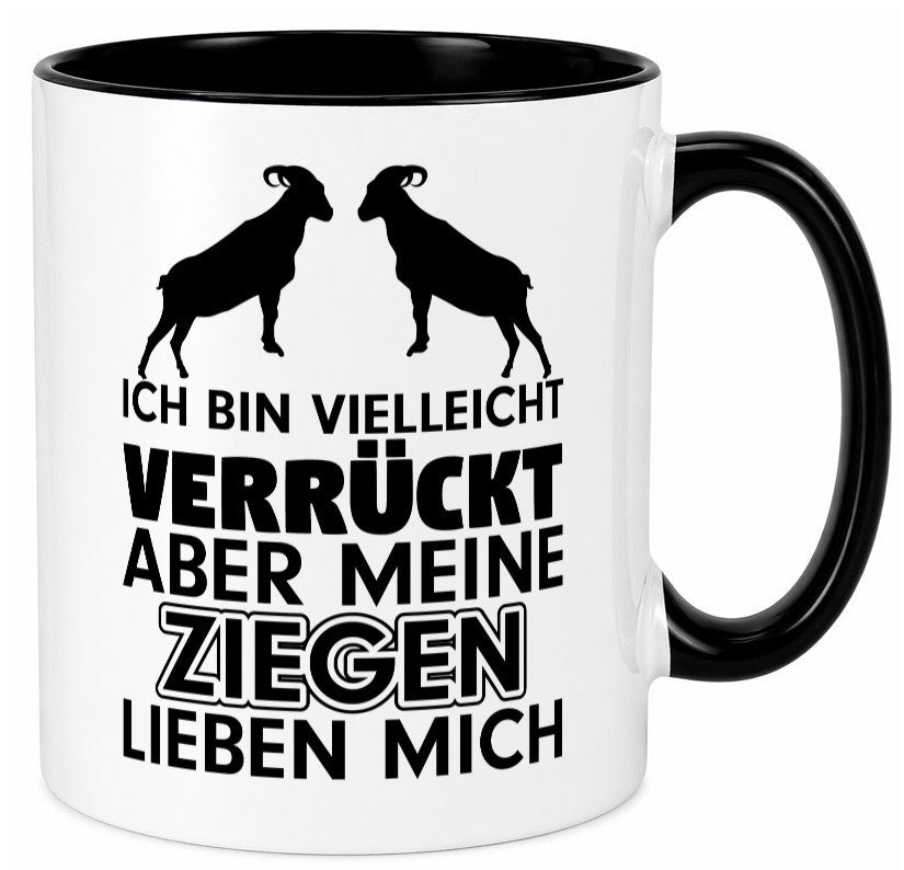 Meine Ziegen | Hirte Tasse Bauernhof Hirtin Bauer Humor Geschenkidee