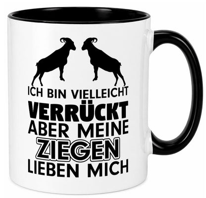 Meine Ziegen | Hirte Tasse Bauernhof Hirtin Bauer Humor Geschenkidee