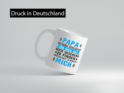 Papa Tasse | Kinder Humor Vatertag Geburtstag Vater Geschenk Familie