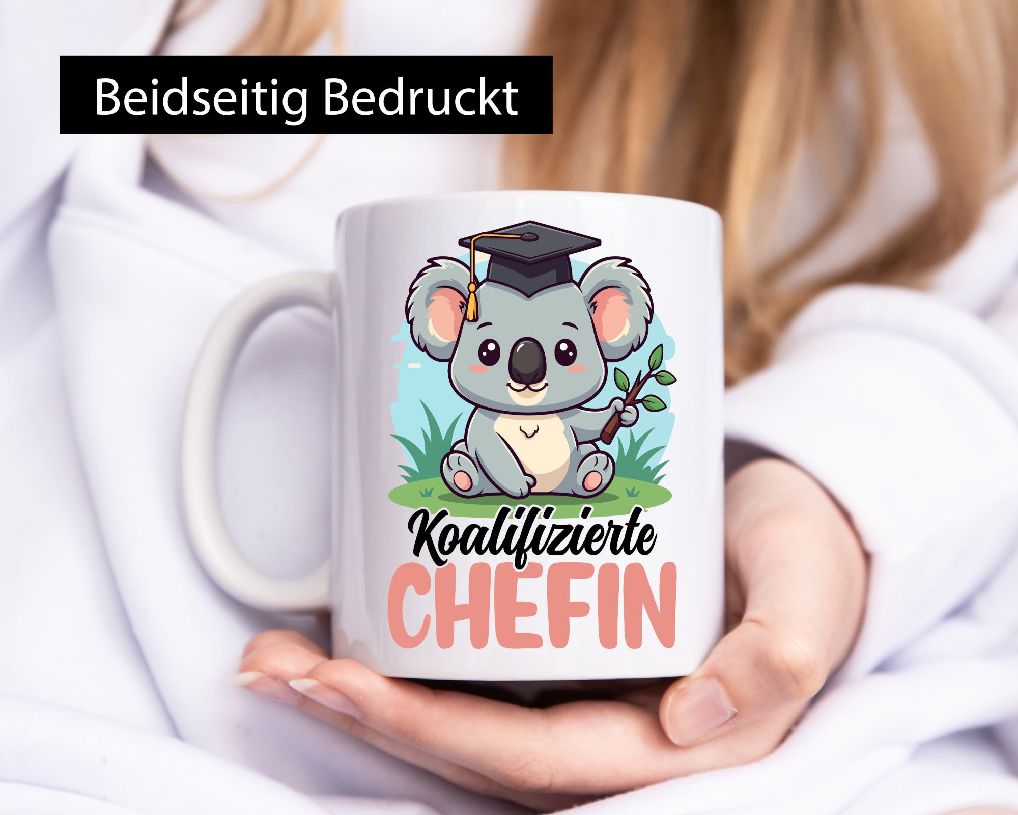 Koalifizierte Chefin | Führungskraft Vorgesetzte Humor Arbeit Kollegen Büro