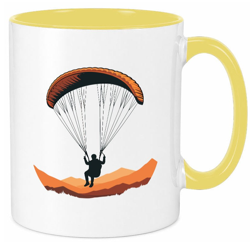Gleitschirm | Motiv Paragleiter Gleitschirmfliegen vl3 Humor Geschenkidee Tasse