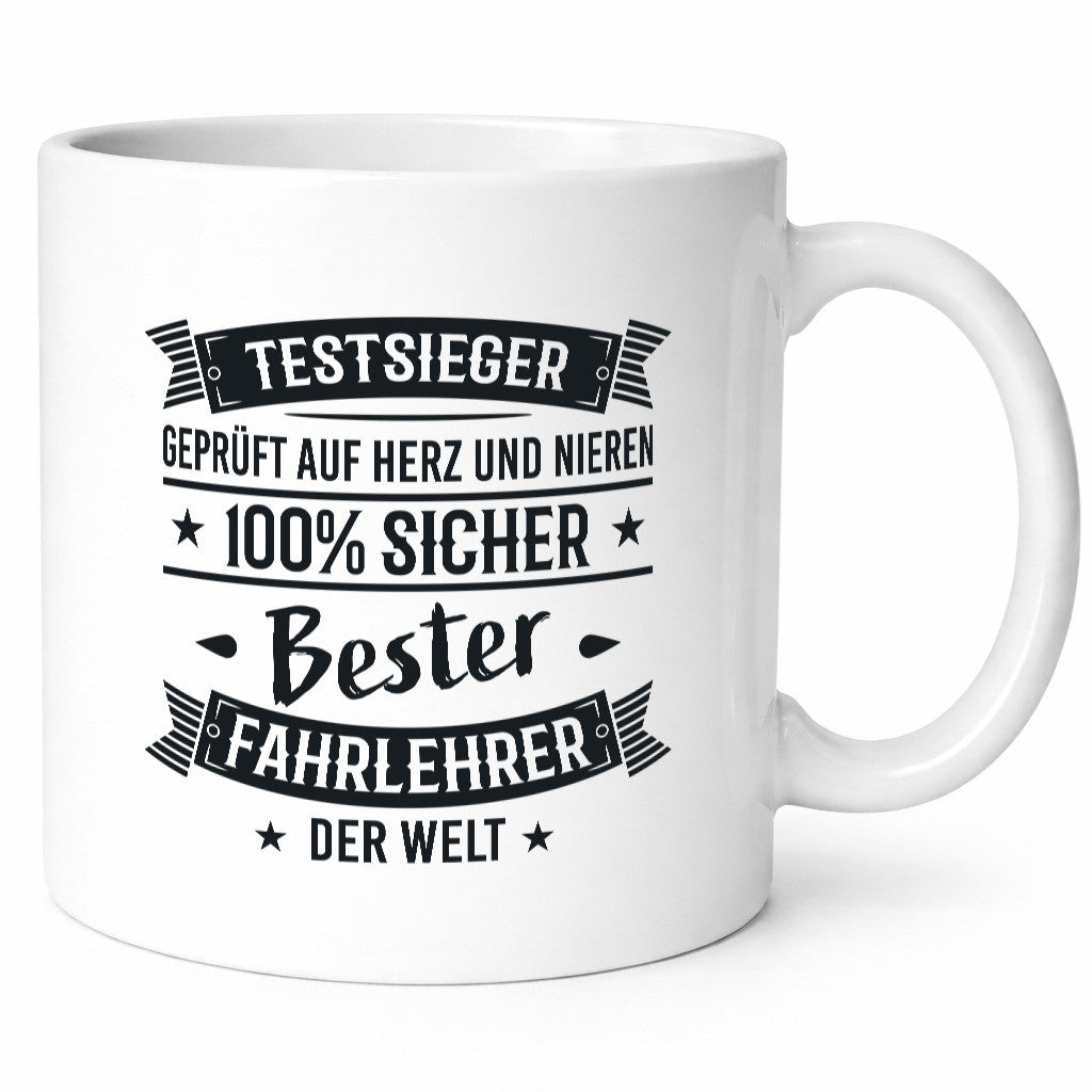Testsieger, bester Fahrlehrer der Welt | Sternchen lustig Humor Geschenkidee