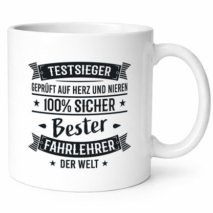 Testsieger, bester Fahrlehrer der Welt | Sternchen lustig Humor Geschenkidee