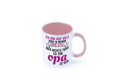 Opa Tasse | Stolzer Großvater Vatertag Enkelkinder Geschenk Familie