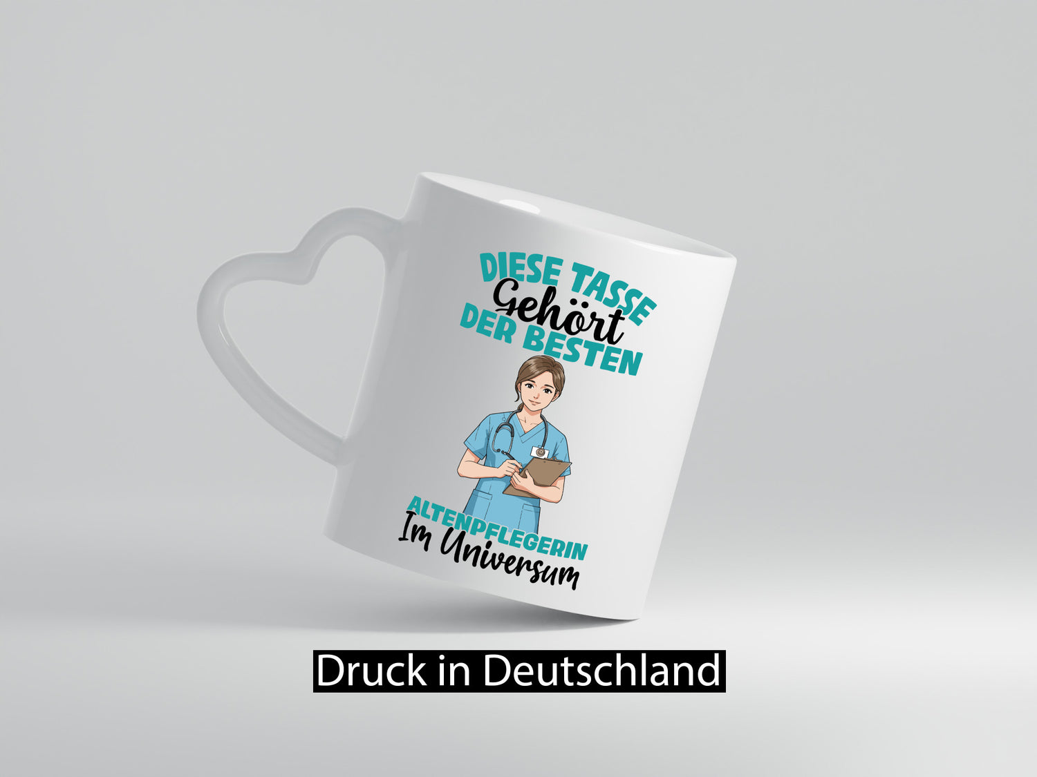Im Universum: Altenpflegerin | Pflegepersonal Pflege Geschenk Humor