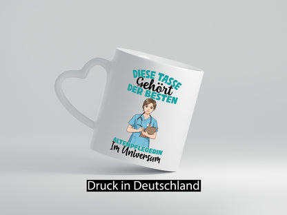 Im Universum: Altenpflegerin | Pflegepersonal Pflege Geschenk Humor
