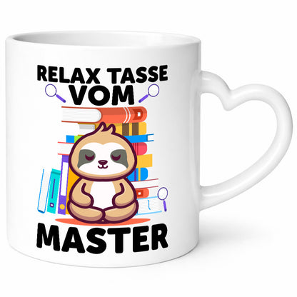 Relax Tasse: Master | Universität Student lustiger Spruch Geschenk Humor