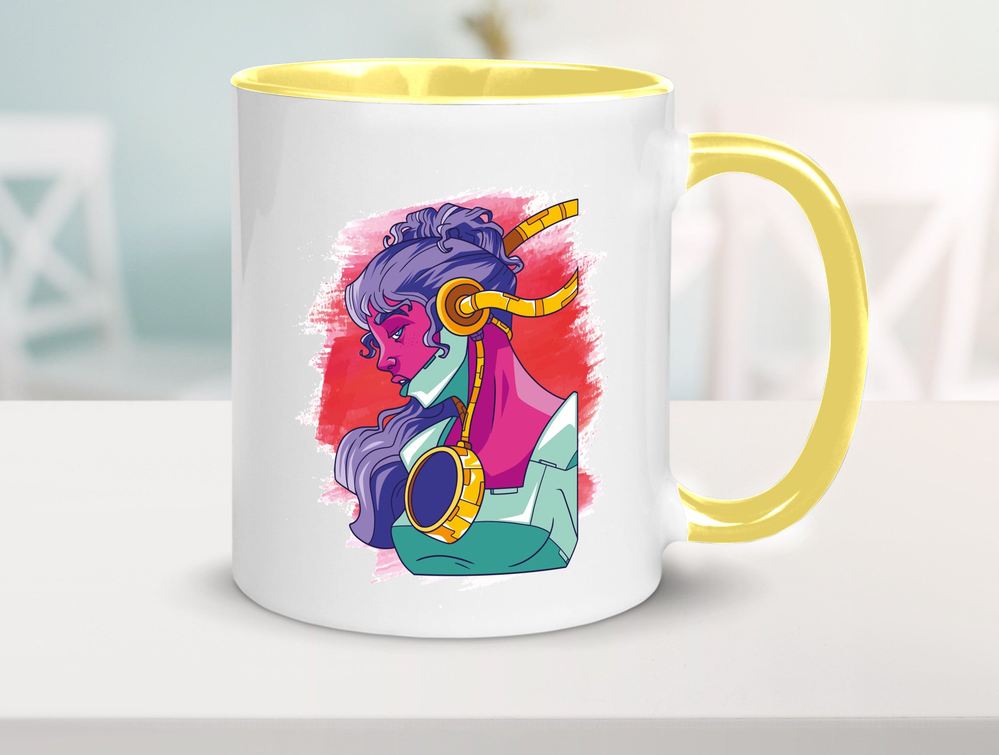 Zeichnung | Kunst Tasse Frauen Motiv cooles Design Humor Geschenkidee