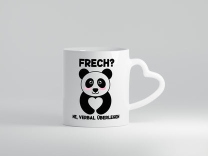 Frech | Verbal überlegen süßer Pandabär kecker Spruch lustiger Geschenk Humor