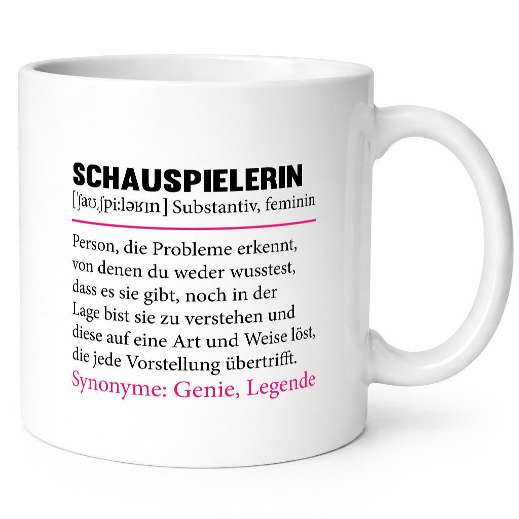 Schauspielerin | Spruch Theater Beruf Humor lustiger Geschenk Arbeit Kollegen